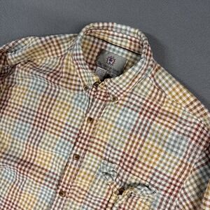The Territory Ahead Shirt Mens Large Multicolor Check Long Sleeve Button Down